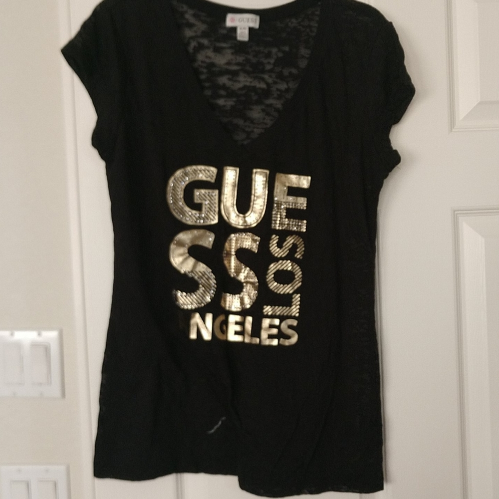 Guess women's embellished t-shirt
